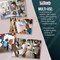 U.S. Art Supply 7-Ounce Unprimed Canvas Roll, 63" Wide x 3' Long (1 Yard) - 100% Cotton, Woven, Acid-Free - Unstretched Canvas Rolls for Painting, Murals, & DIY Crafts